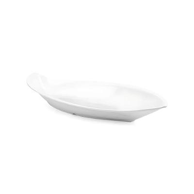 Travessa Folha Funda Melamina 52x29,5x8cm - Mezza