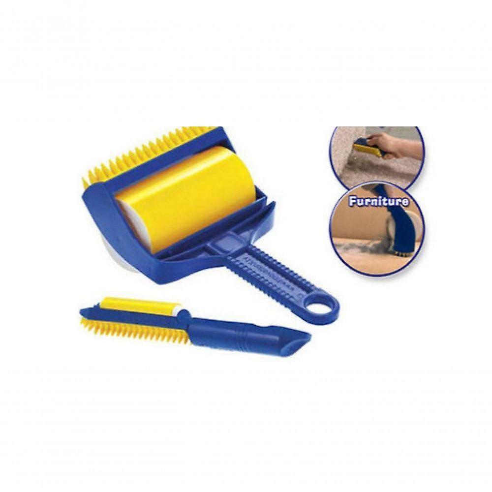 Kit Rolo Adesivo Lavável Remover Pelo Poeira Tapetes Estofad - 5