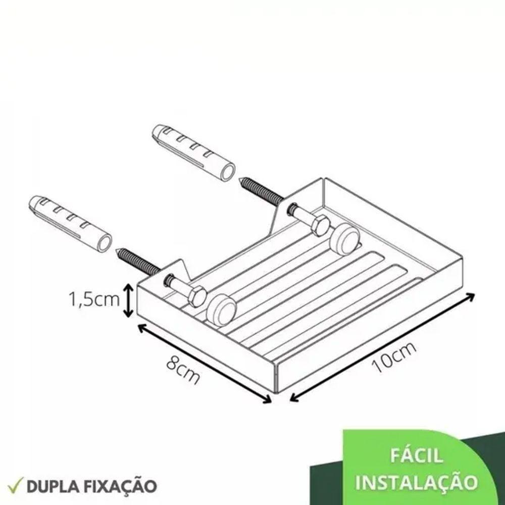 Kit Conjunto Banheiro Acrílico 5 Peças Floral - 10
