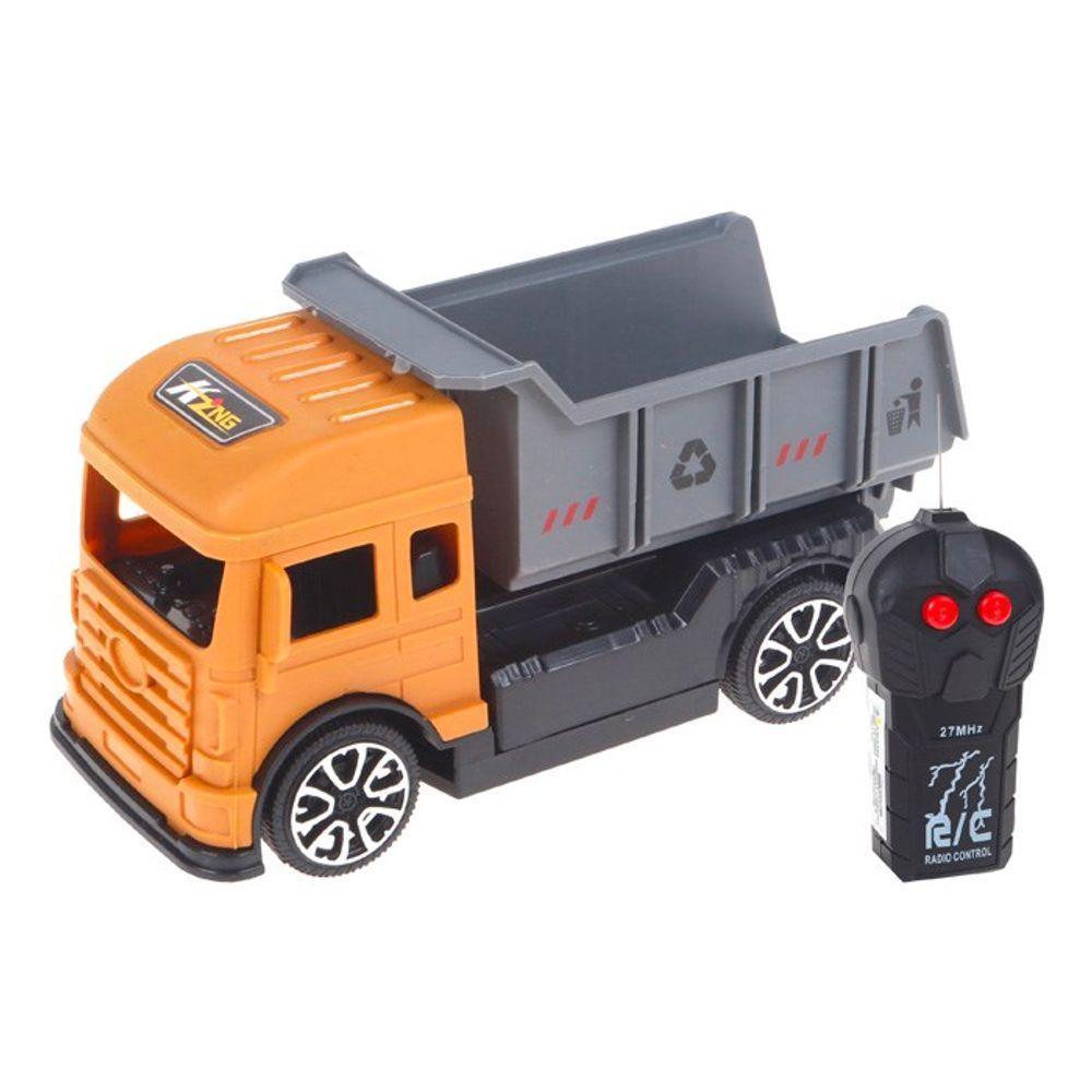 Caminhão Construção Controle Remoto Multi Funções Caçamba Ca - 2