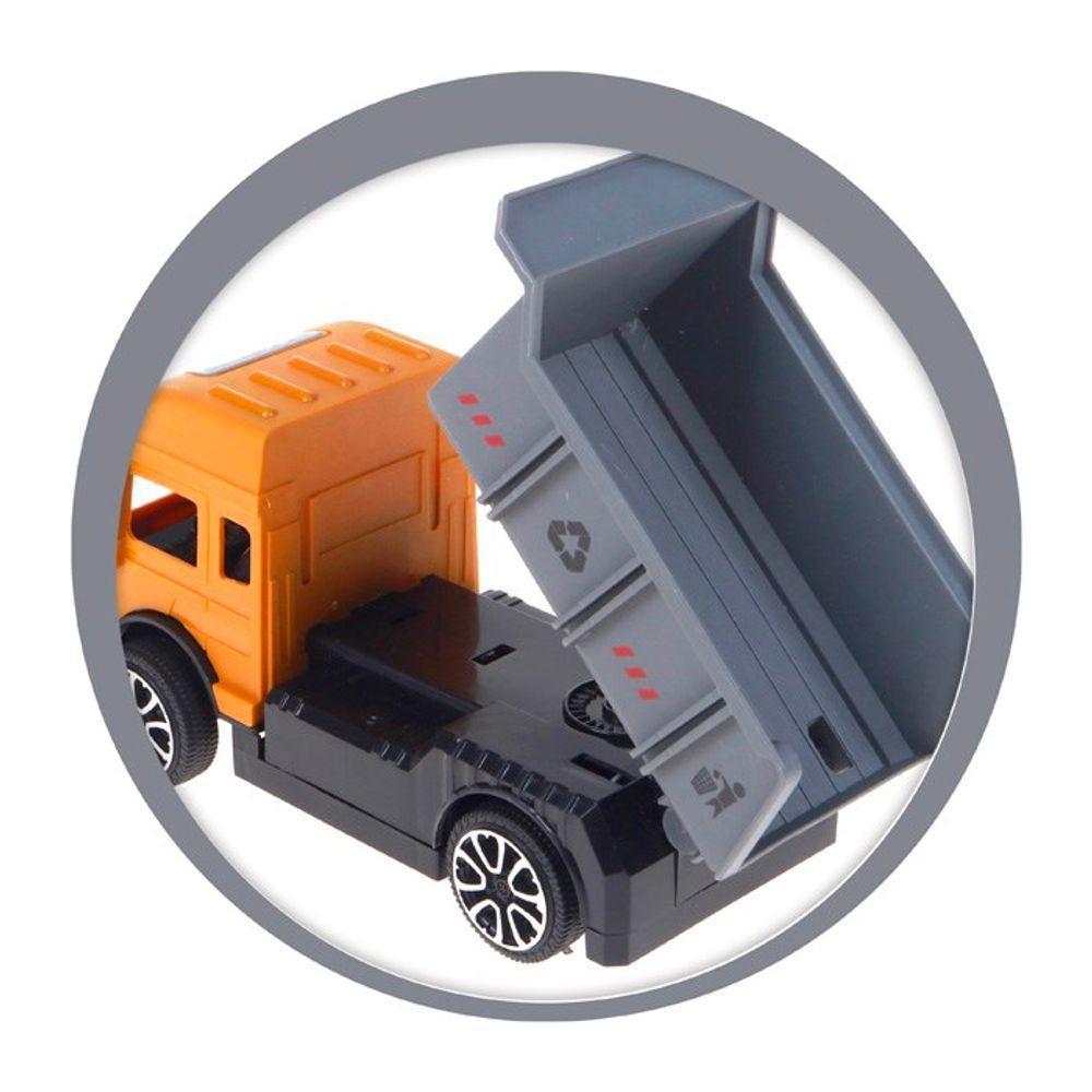 Caminhão Construção Controle Remoto Multi Funções Caçamba Ca - 3