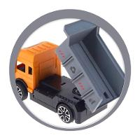 Caminhão Construção Controle Remoto Multi Funções Caçamba Ca - 3