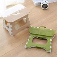 Banco Banqueta De Plástico Dobrável Banquinho Resistente Mul - 1