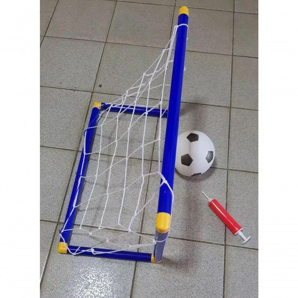 Kit Trave Golzinho Futebol Rede E Bola Brinquedo Crianças Me - 3
