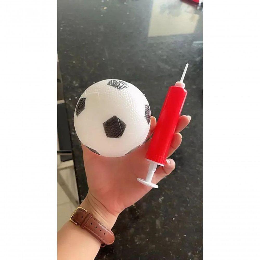 Kit Trave Golzinho Futebol Rede E Bola Brinquedo Crianças Me - 5