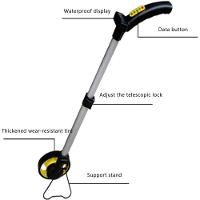 Medidor Distância Digital Roda Trena Contador 6 Dígitos Alta - 5