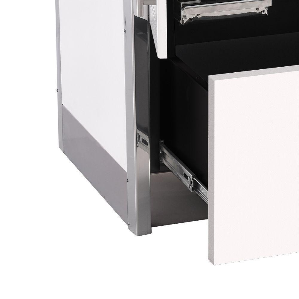 Fogão A Lenha Eclipse Direito Branco Chapa Vitroceramica N2 - 5