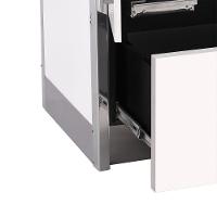 Fogão A Lenha Eclipse Direito Branco Chapa Vitroceramica N2 - 5