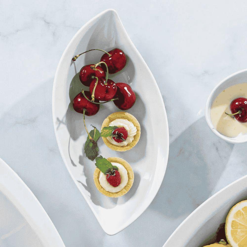 Travessa Folha Funda Melamina 32x18,5x5cm - Mezza - 4