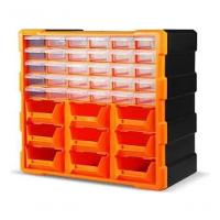 Caixa Organizadora Plástico 30 Gavetas Gaveteiro Multiuso Di - 1