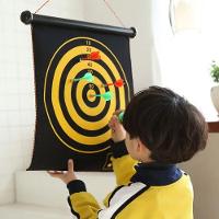 Jogo De Dardo Magnético Com Alvo Dupla Face Dobrável 4 Dardo - 9