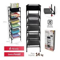 Estante Prateleira Organizadora Multiuso Banheiro Quarto Sal - 1