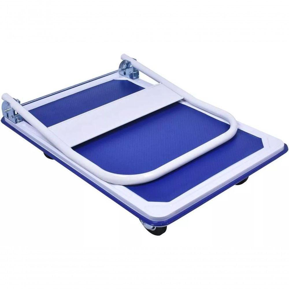 Carrinho Dobravél Plataforma Mao 150kg Transporte Carga Port - 2