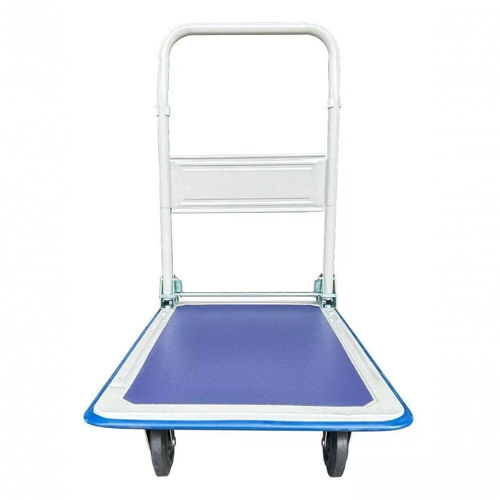 Carrinho Dobravél Plataforma Mao 150kg Transporte Carga Port - 3