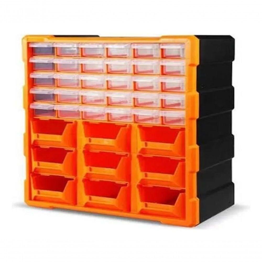Organizador Gaveteiro Multiuso 30 Gavetas Plástico Divisória - 1