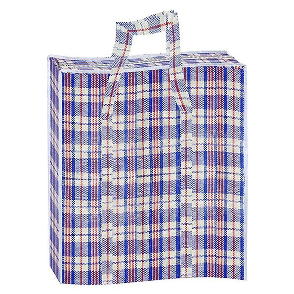 Bolsa Sacola Grande Com Zíper Viagem Mudança Compras Sacolei - 2