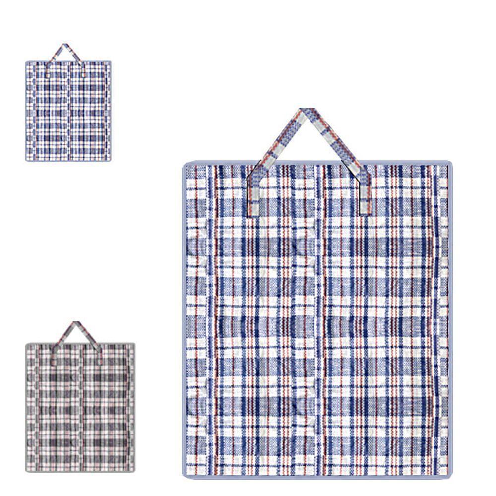 Bolsa Sacola Grande Com Zíper Viagem Mudança Compras Sacolei - 5