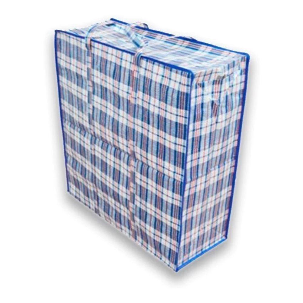 Bolsa Sacola Grande Com Zíper Viagem Mudança Compras Sacolei - 8