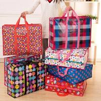 Bolsa Sacola Grande Com Zíper Viagem Mudança Compras Sacolei - 7