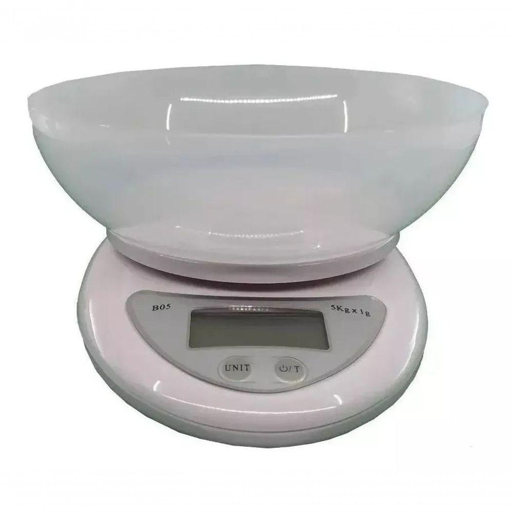 Balanca Digital Cozinha Precisao 5kg Tara Bacia Vasilha Alim - 6