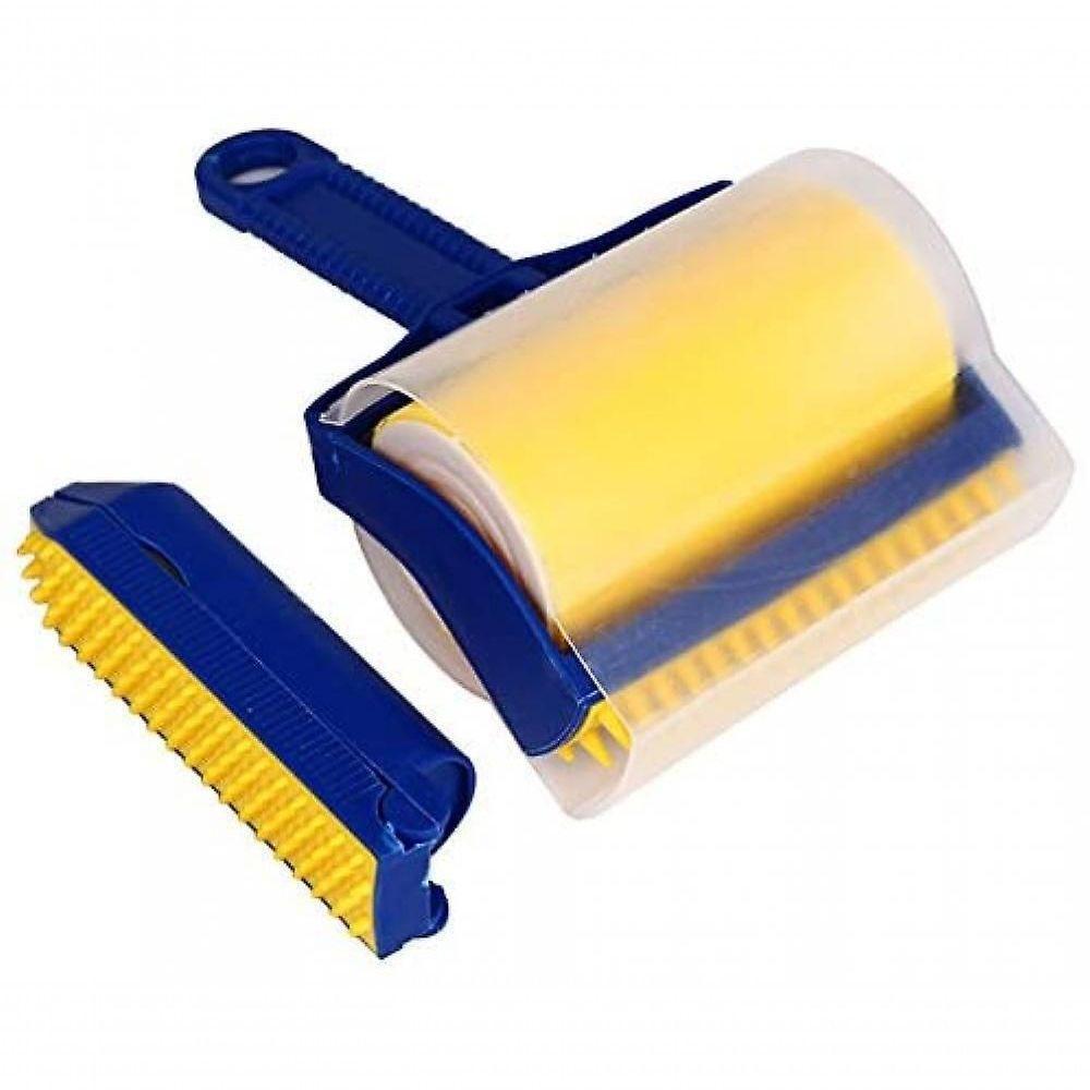 Rolo Adesivo Removível Lavável Limpeza Remove Pelos Poeira - 3