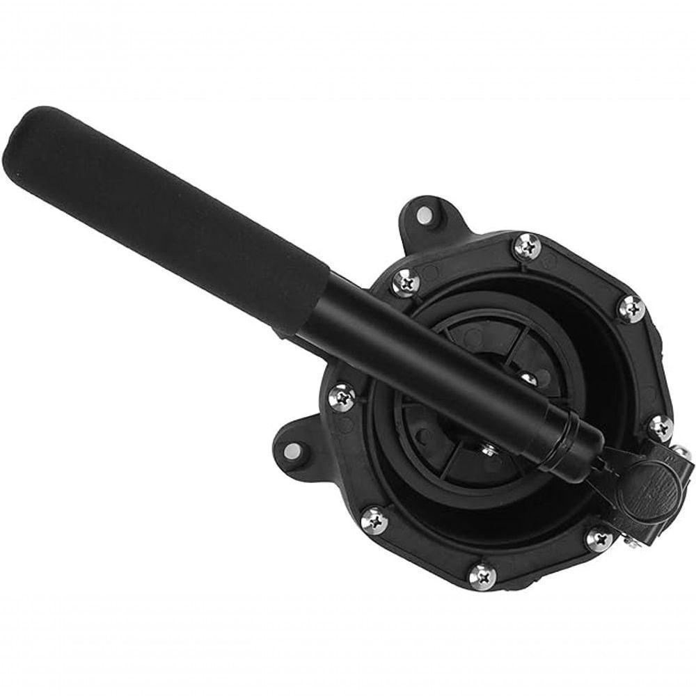 Bomba Manual água Esgoto Poço Diafragma Alça Alumínio Reforç - 2