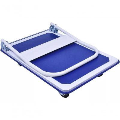 Carrinho Plataforma Dobrável 150kg Carga Transporte Portatil