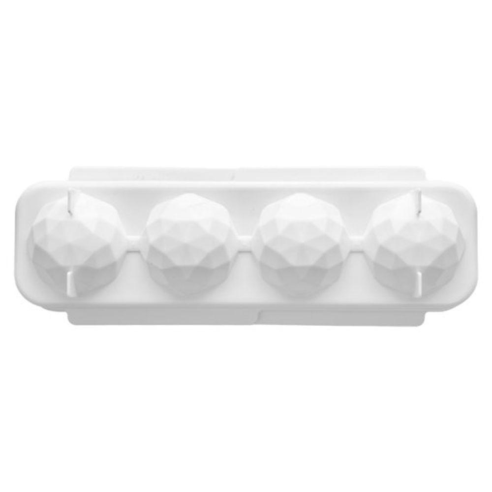 Forma De Gelo Bola De Golfe 4 Divisorias - 2