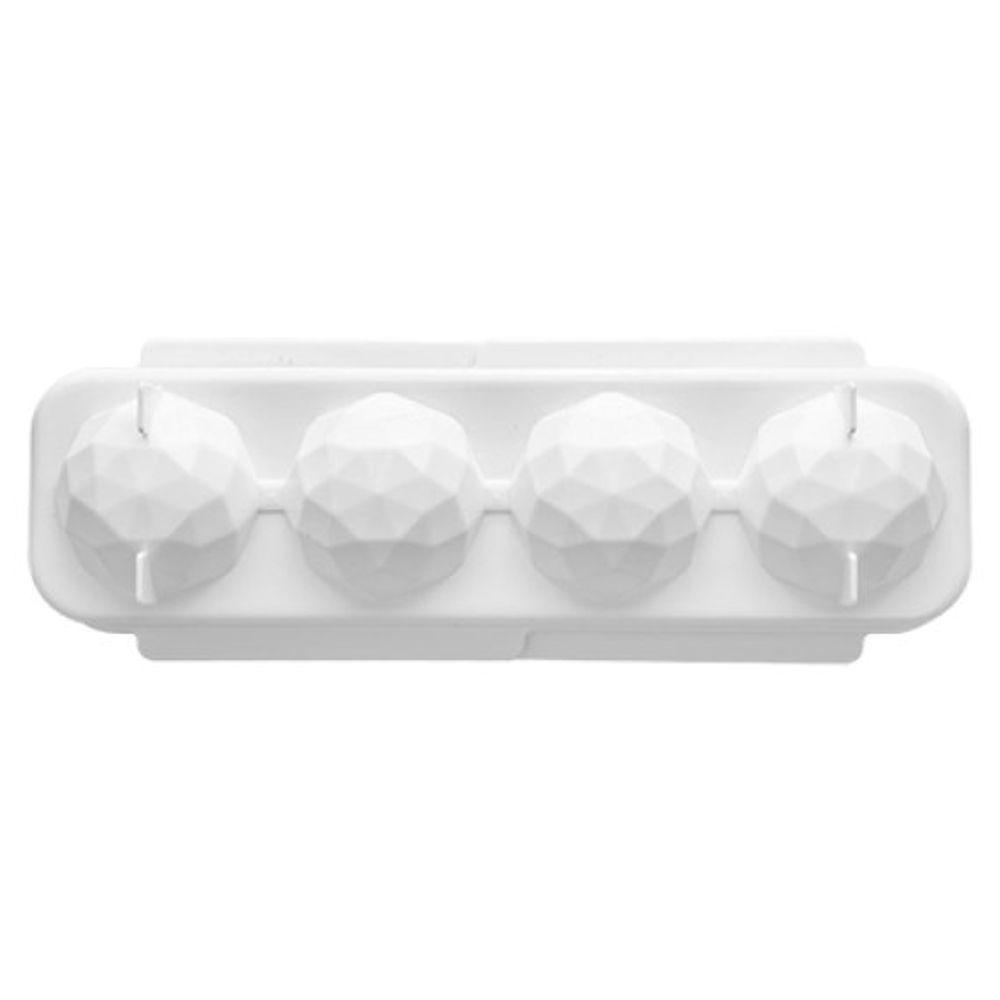 Forma De Gelo Bola De Golfe 4 Divisorias - 6