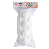 Forma De Gelo Bola De Golfe 4 Divisorias - 5