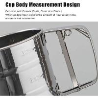 Peneira Inox Peneirar Farinha Com Gatilho Confeitaria 10cm - 7