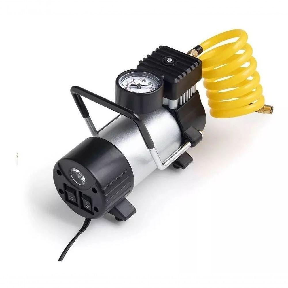 Mini Compressor Ar 150psi 12v Pneu Carro Moto Bicicleta Bola - 3