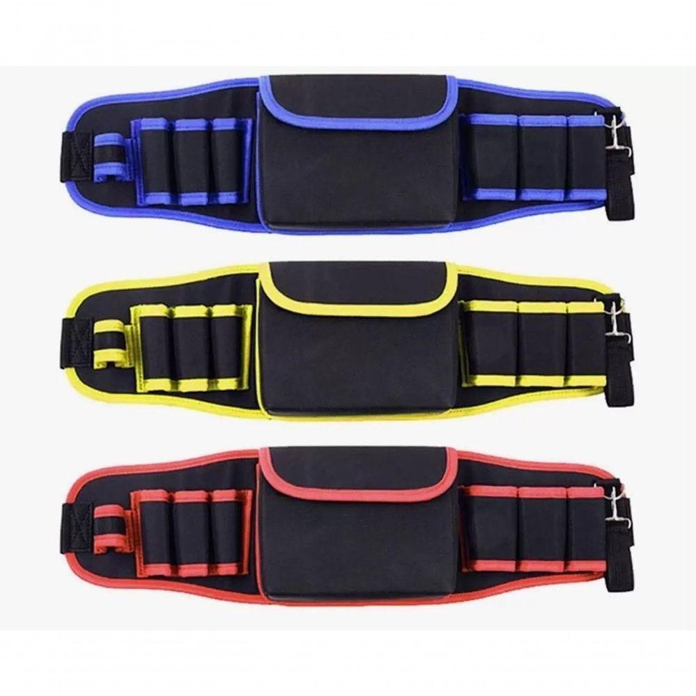 Cinto Ferramentas Organizador Cintura Ajustável 8 Bolsos Tec - 5