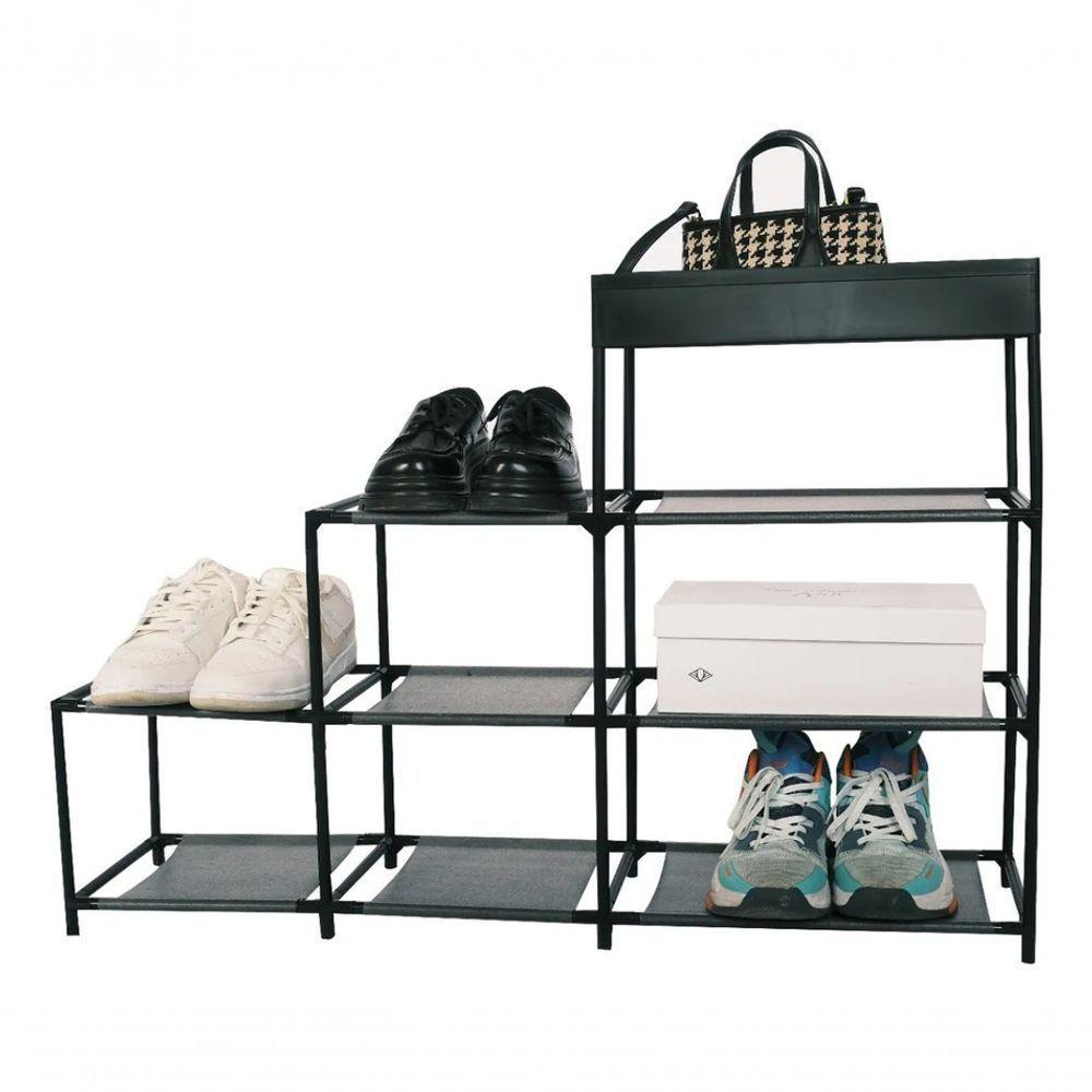 Sapateira 4 Andares 8 Kg Tnt, Ferro E Plastico 94 Cm X 21,5 - 4