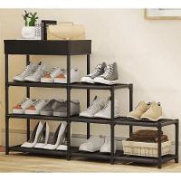 Sapateira 4 Andares 8 Kg Tnt, Ferro E Plastico 94 Cm X 21,5 - 3