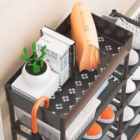 Sapateira 4 Andares 8 Kg Tnt, Ferro E Plastico 94 Cm X 21,5 - 6