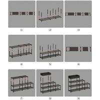 Sapateira 4 Andares 8 Kg Tnt, Ferro E Plastico 94 Cm X 21,5 - 10