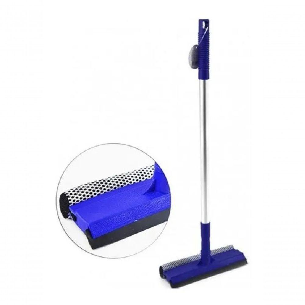 Rodo Limpa Vidro Mop Extensivel Janela Sacada Azulejo Lava S - 7