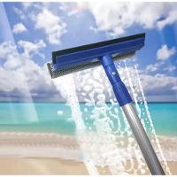 Rodo Limpa Vidro Mop Extensivel Janela Sacada Azulejo Lava S