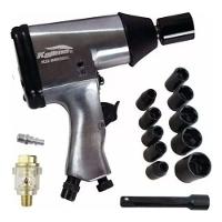 Ferramenta Chave Impacto Pneumática 14 Peças 1-2" Pistola Pa - 4