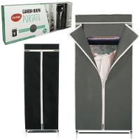 Guarda Roupa Portátil Organizador Tnt Ferro Plástico Compact - 1