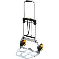 Carrinho Dobrável Portátil Telescópico Transporte Carga 80kg - 1