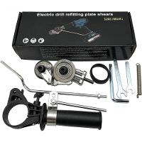 Ferramenta Cortar Placas Metálicas Perfuração Ferro Calhas C - 2