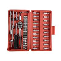 Kit Chaves 46 Peças Profissional Combinada Catraca Soquetes - 2