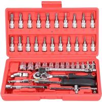 Kit Chave Combinada 46 Peças Profissional Ferramentas Catrac - 3
