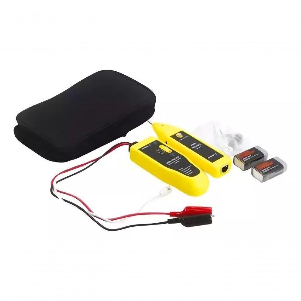 Kit Testador Cabos Localizador Mapeamento Telefonia Rede Lan - 4