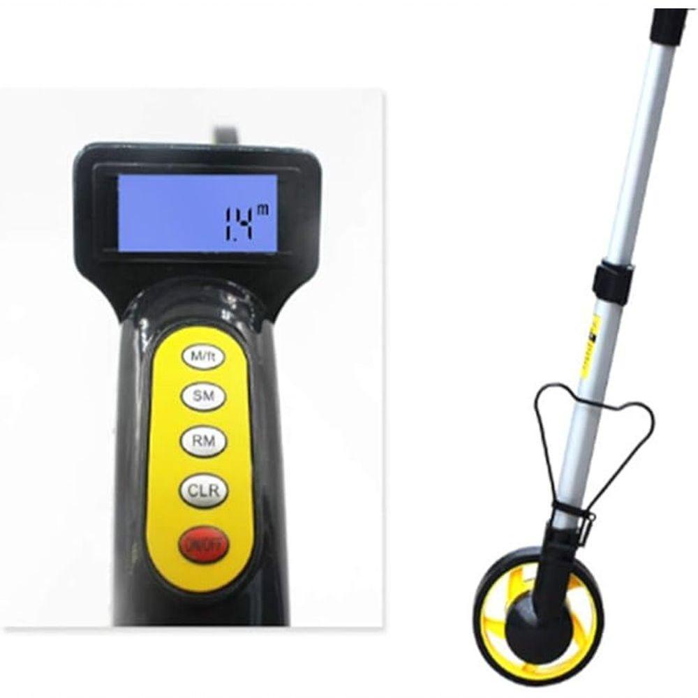 Medidor Digital Distância Roda Trena Contador 6 Dígitos Tecn - 4