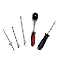 Conjunto Ferramentas 46 Peças Chave Combinada Catraca Soquet