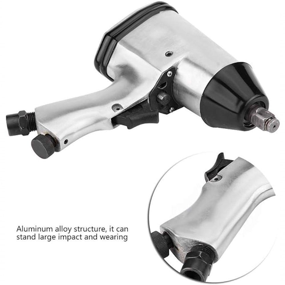 Chave Impacto Pneumática Pistola Profissional Encaixe 1-2 Po - 6