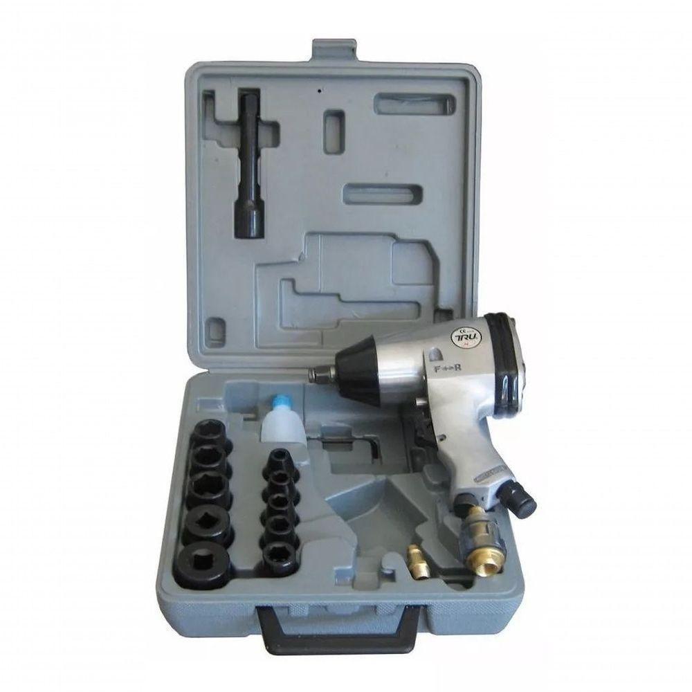 Kit Chave Impacto Pneumática 1-2 Polegadas Parafusadeira Ind - 2
